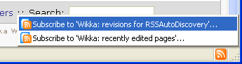 FF autodiscovery button