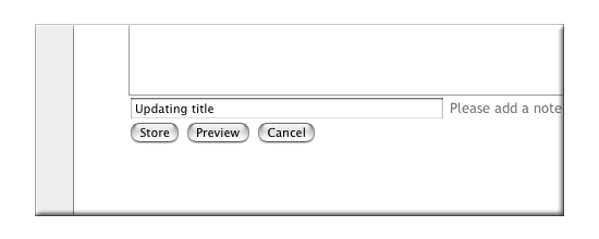 Modificar una página Screenshot
